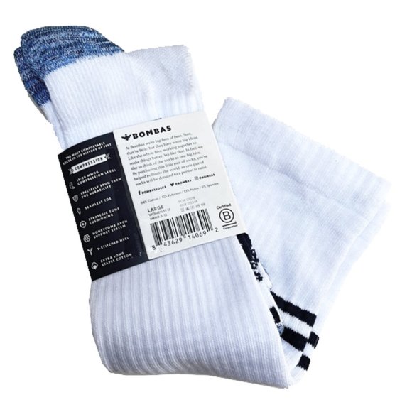 Bombas Accessories Bombas Womens Everyday Compression Socks 52mmhg